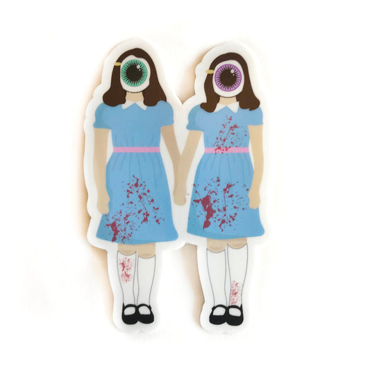 Eyeball Grady Twins Sticker