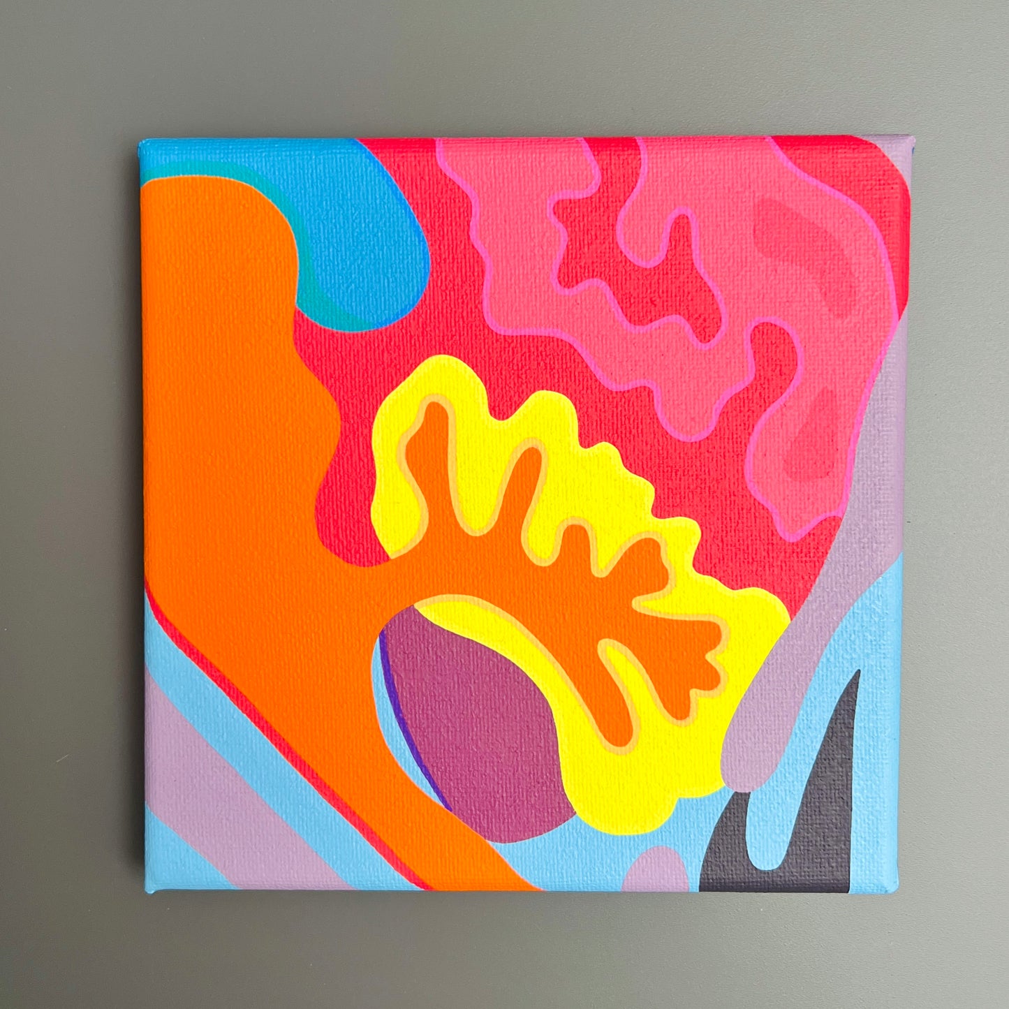 "Coral Brain" Painting