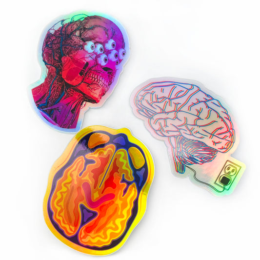 Holographic Sticker 3-Pack